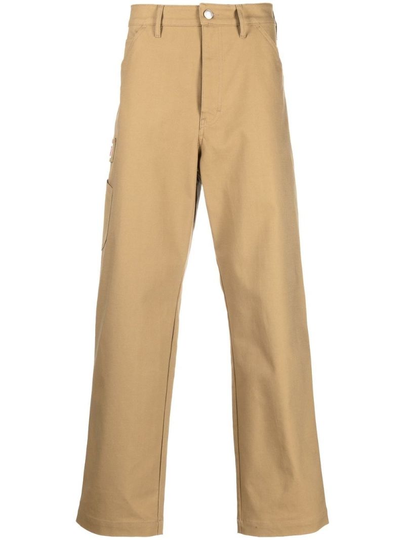 Brown Carpenter Straight-leg Trousers