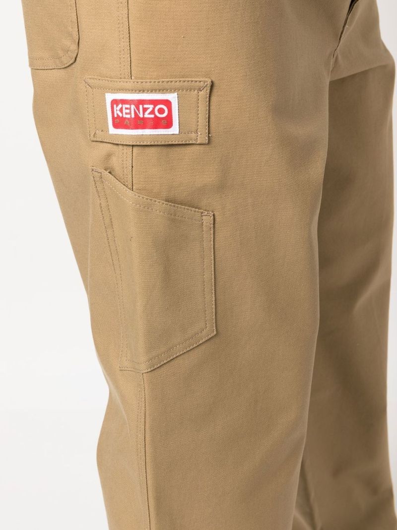 Brown Carpenter Straight-leg Trousers