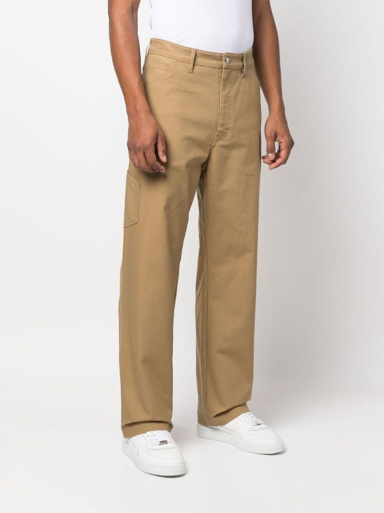 Brown Carpenter Straight-leg Trousers