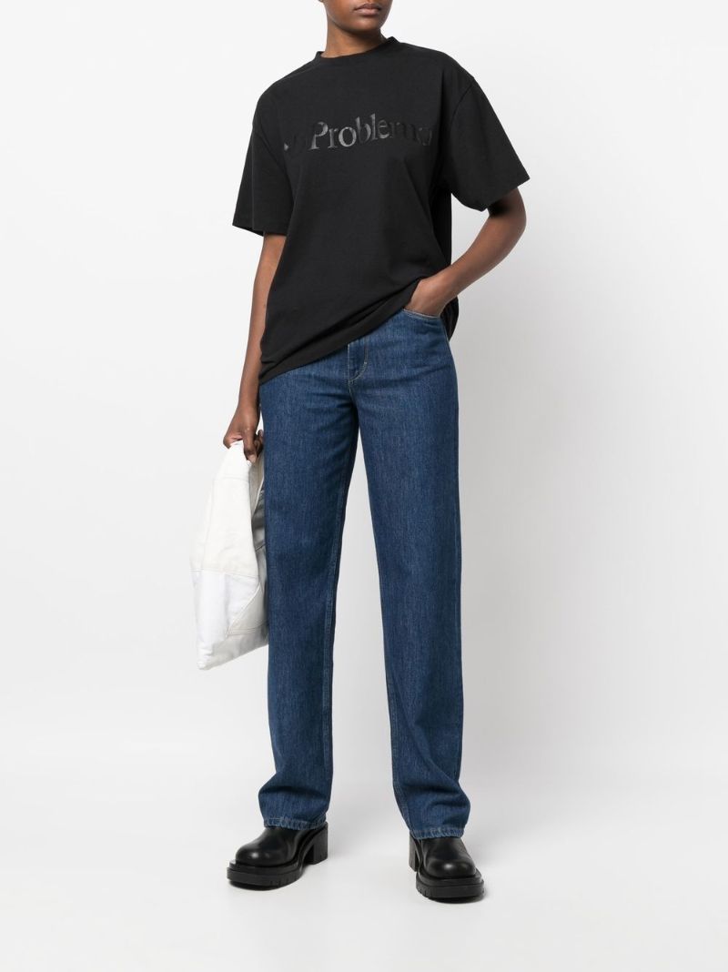 Black No Problemo Logo T-shirt