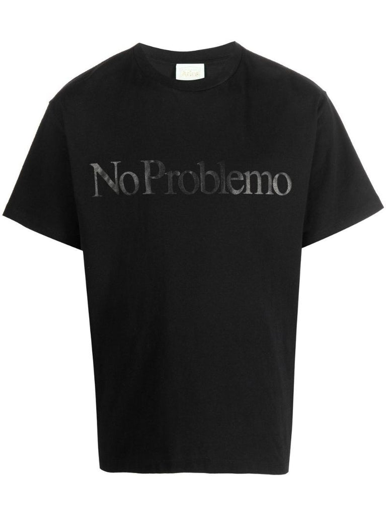 Black No Problemo Logo T-shirt