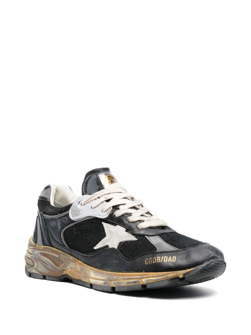 Black Running Dad Low-top Sneakers