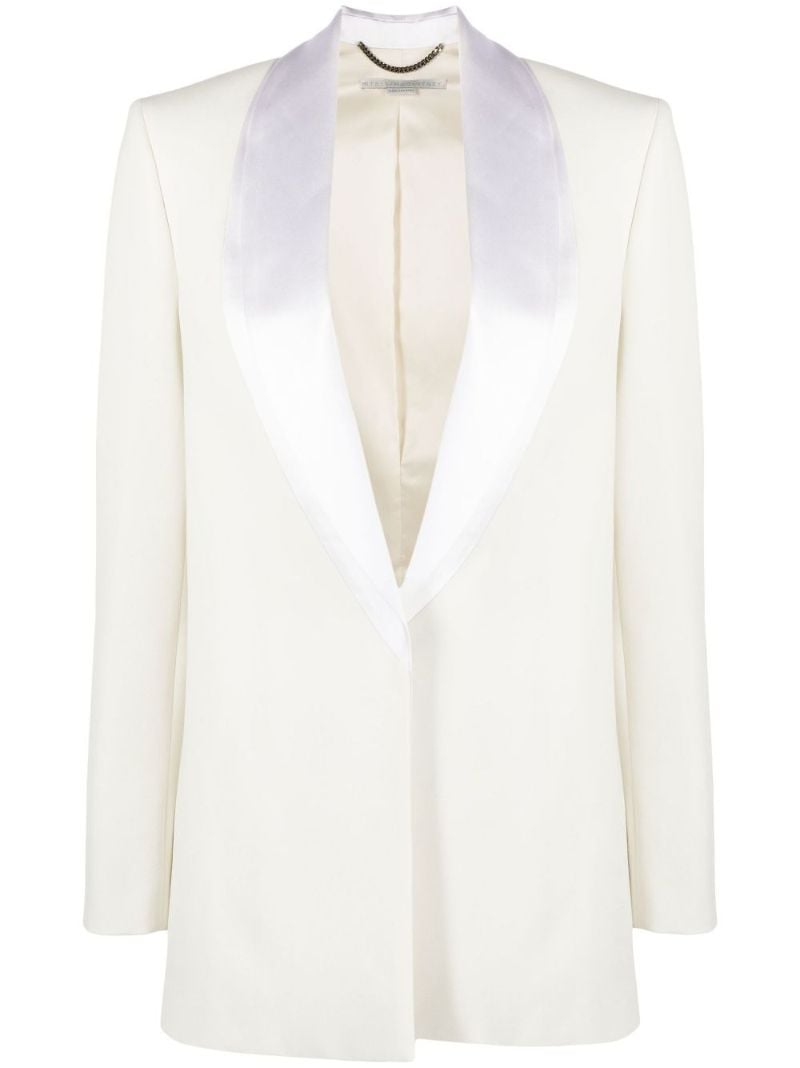 White Single-breasted Blazer