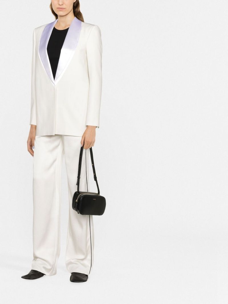 White Single-breasted Blazer