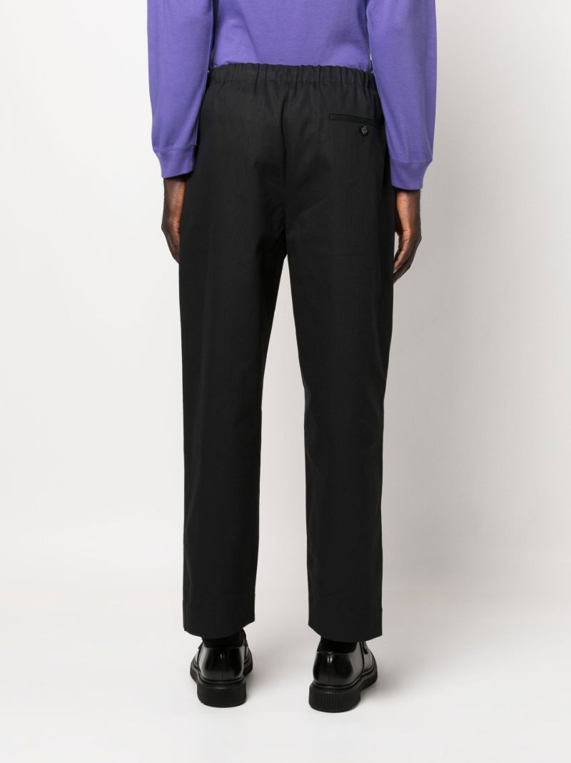 Black Ed Cotton Trousers