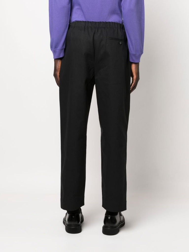 Black Ed Cotton Trousers