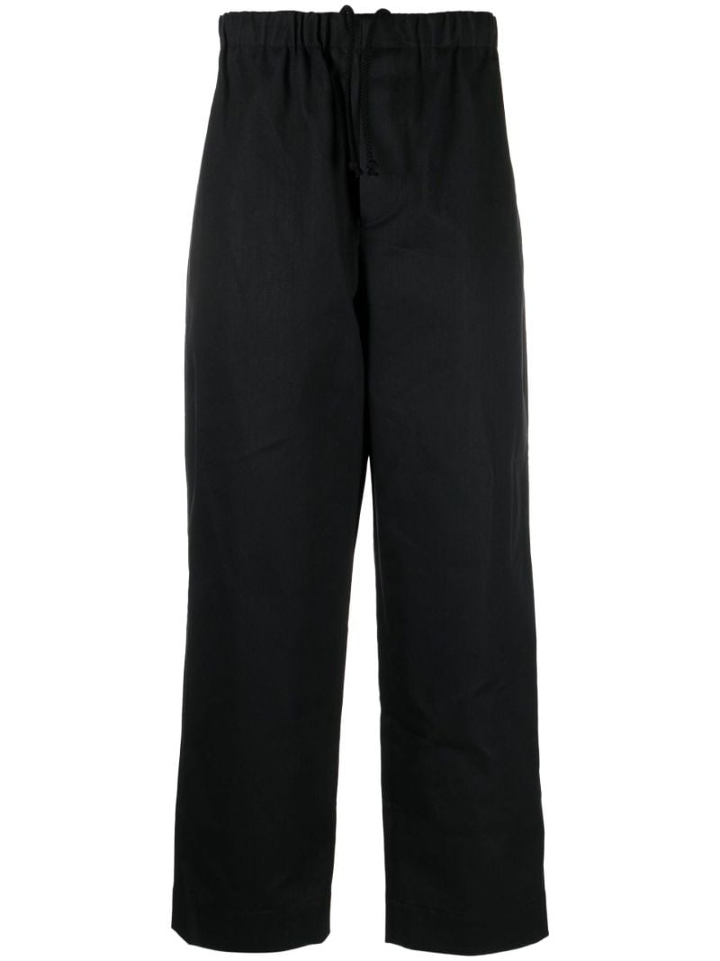 Black Ed Cotton Trousers
