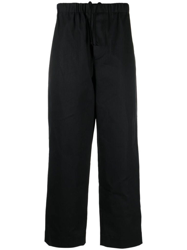 Black Ed Cotton Trousers