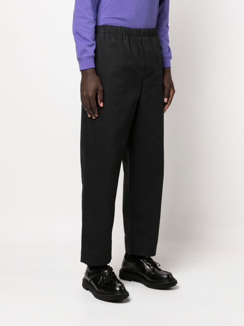 Black Ed Cotton Trousers