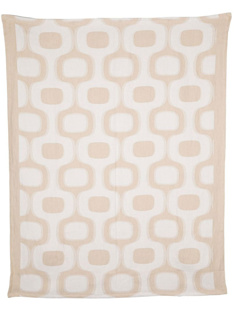 Beige Ipanema Print Towel