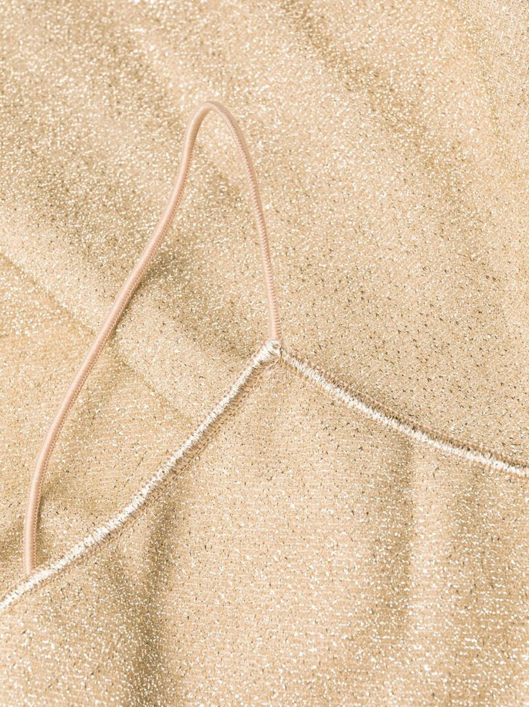 Gold LumiÃ_x0083_Â¨re Maillot Swimsuit