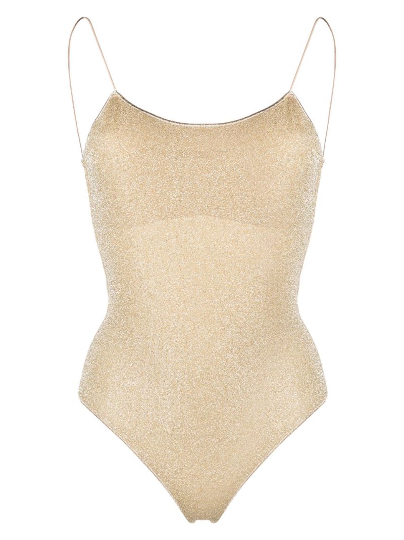 Gold LumiÃ_x0083_Â¨re Maillot Swimsuit