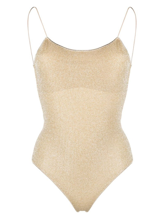 Gold LumiÃ_x0083_Â¨re Maillot Swimsuit