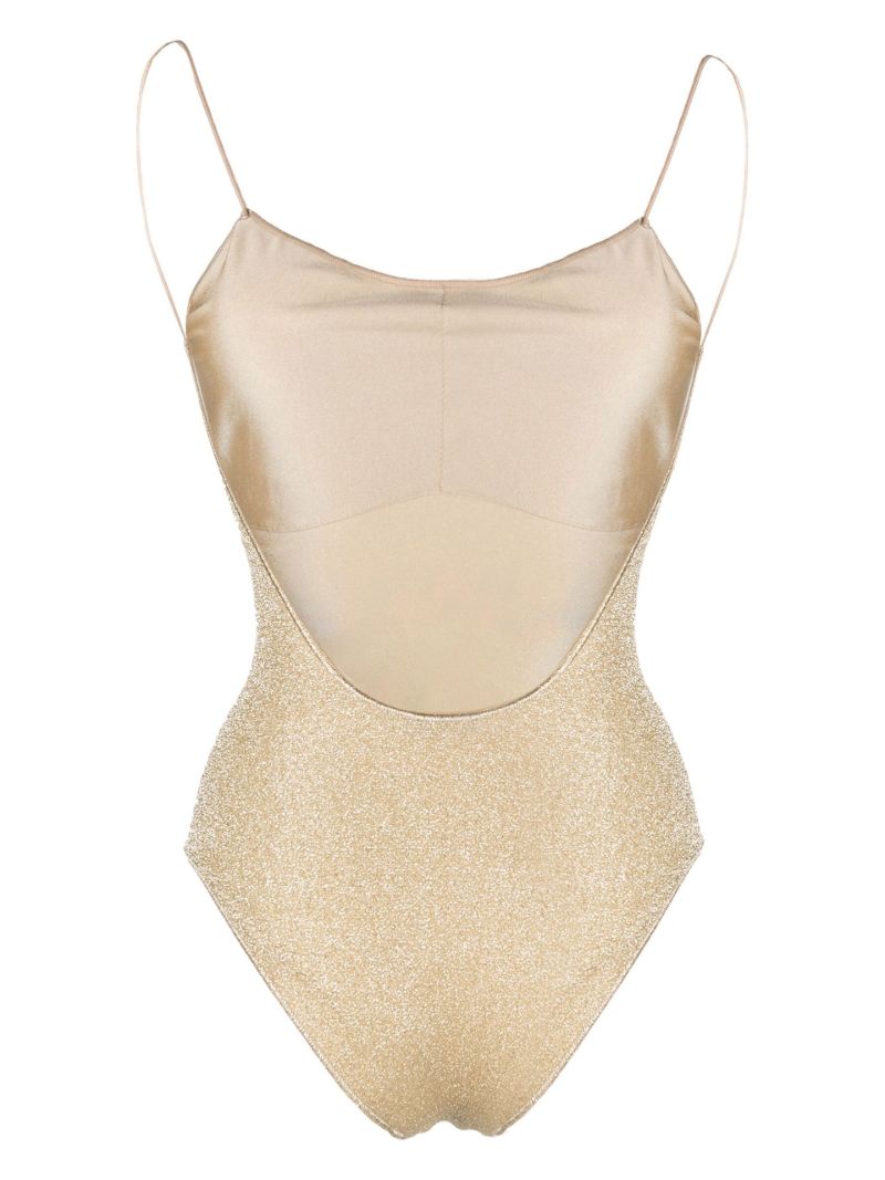 Gold LumiÃ_x0083_Â¨re Maillot Swimsuit