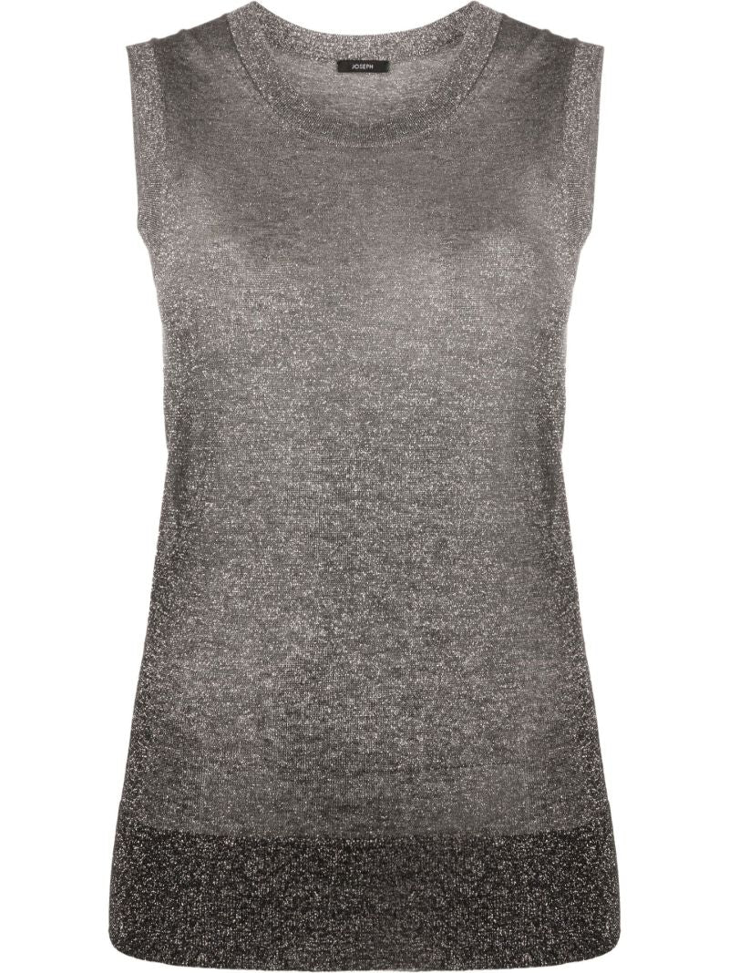 Grey OmbrÃ_x0083_Â© Knitted Tank Top