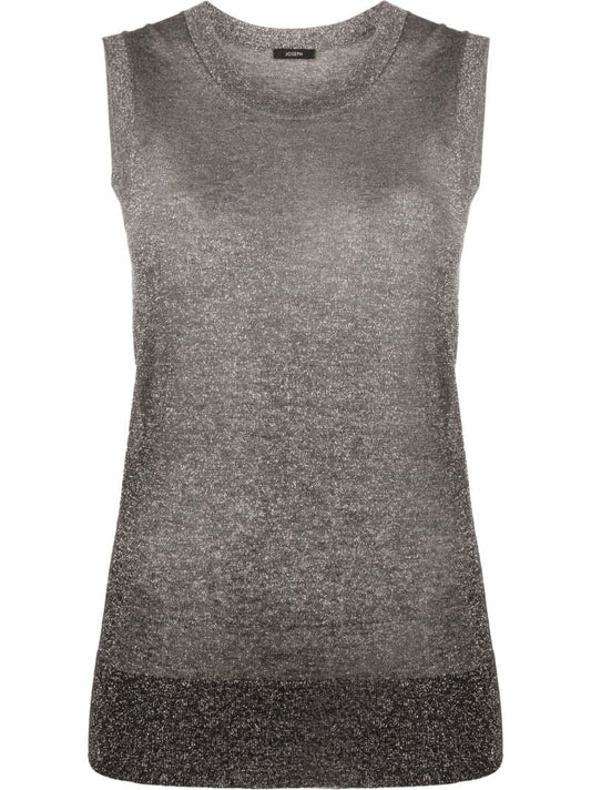 Grey OmbrÃ_x0083_Â© Knitted Tank Top