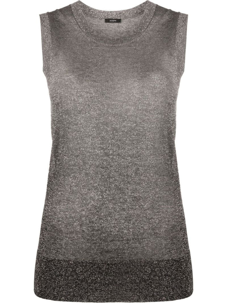 Grey OmbrÃ_x0083_Â© Knitted Tank Top