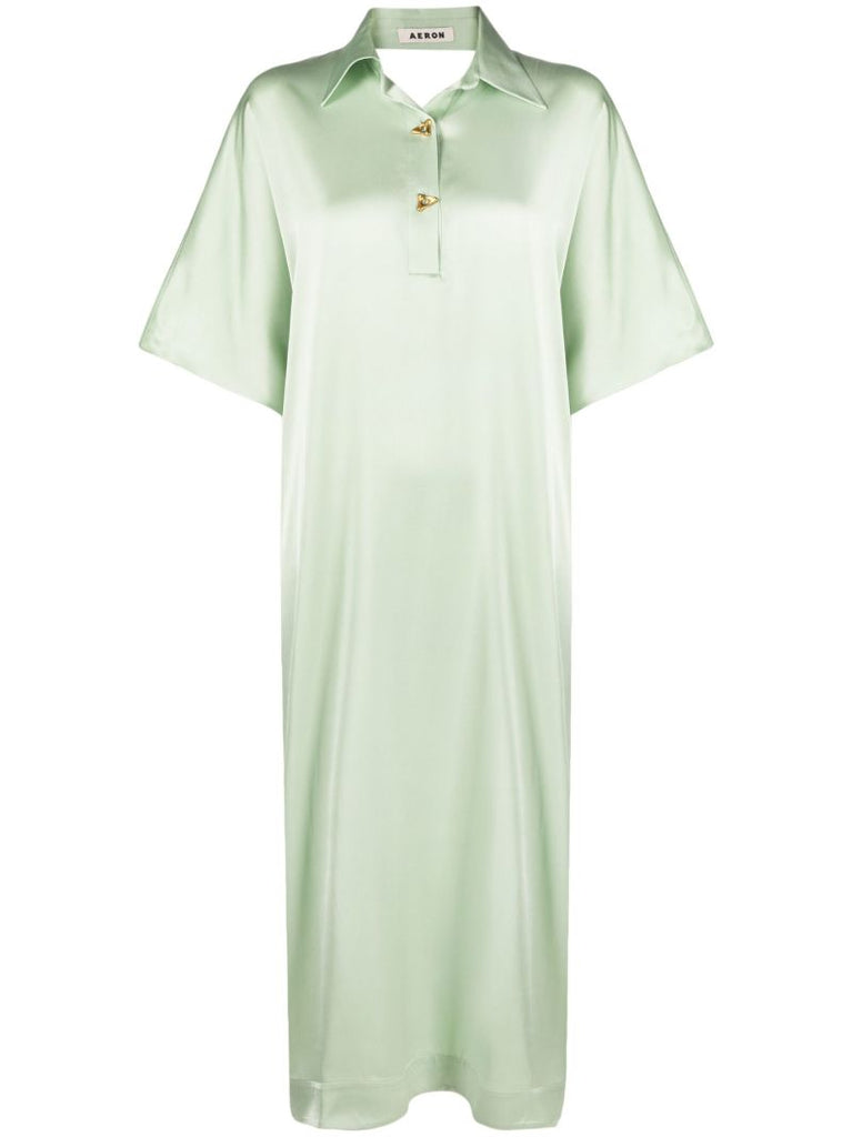 Green Talbot Midi Dress