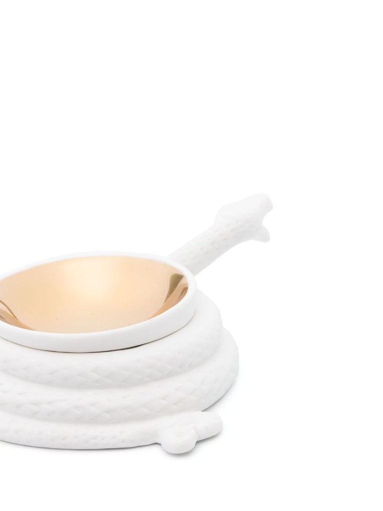 White Eden Ceramic Salt and Pepper Cellars