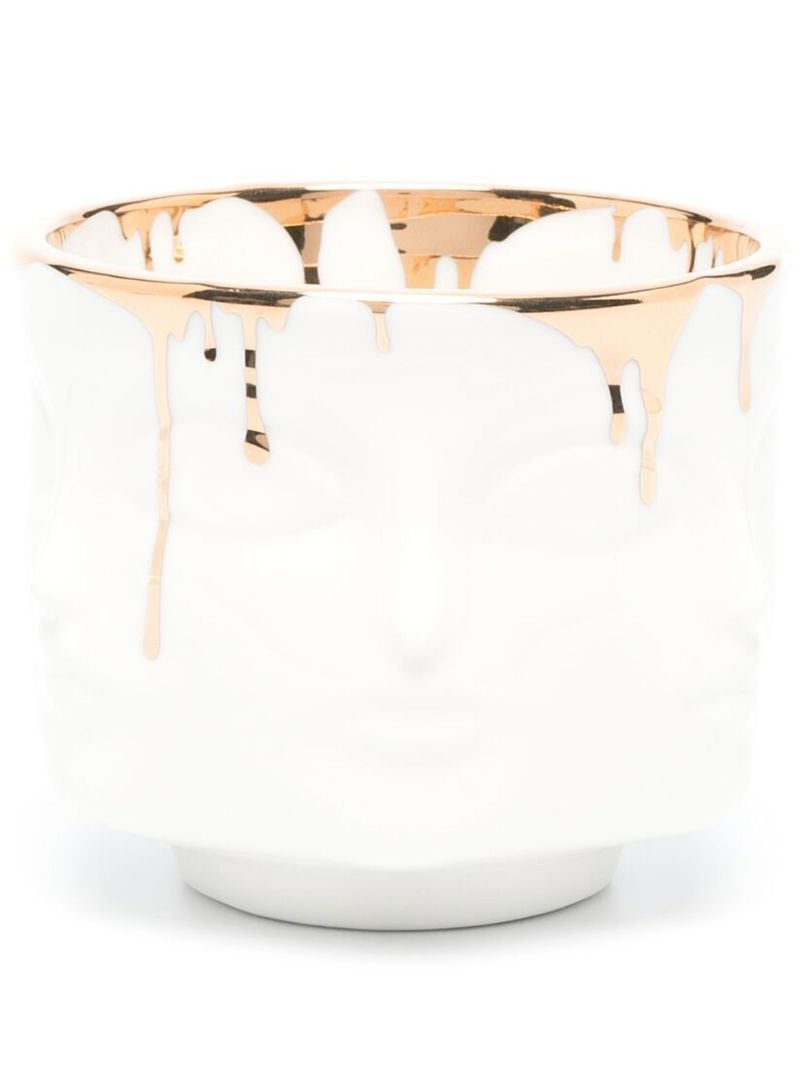 White Gilded Dora Maar Condiment Bowl