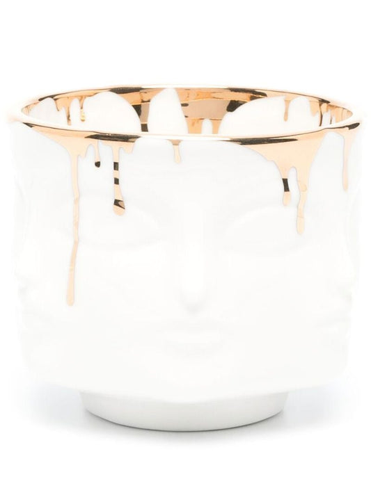 White Gilded Dora Maar Condiment Bowl
