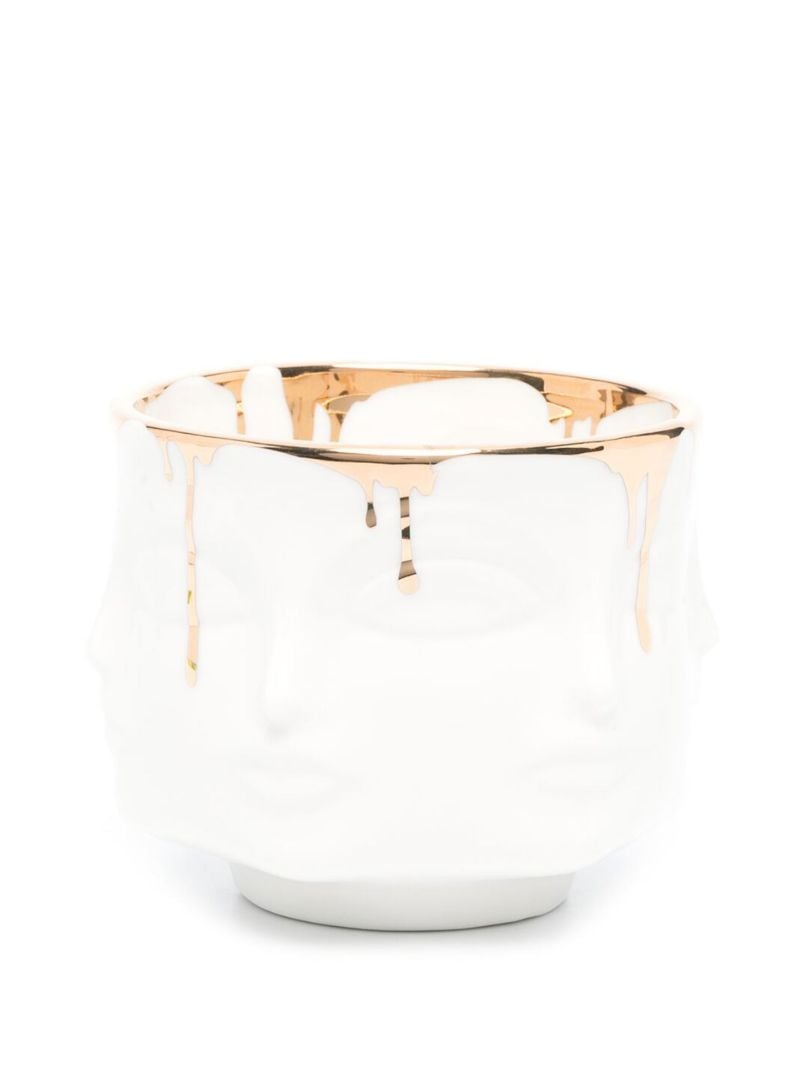 White Gilded Dora Maar Condiment Bowl