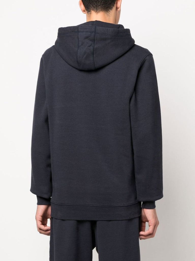Blue Mats Logo Print Hoodie