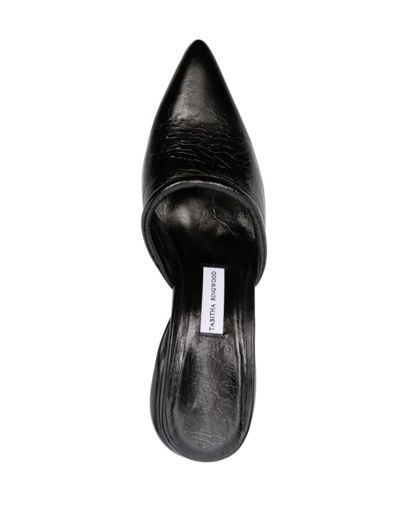 Black Serene 70 Leather Pumps