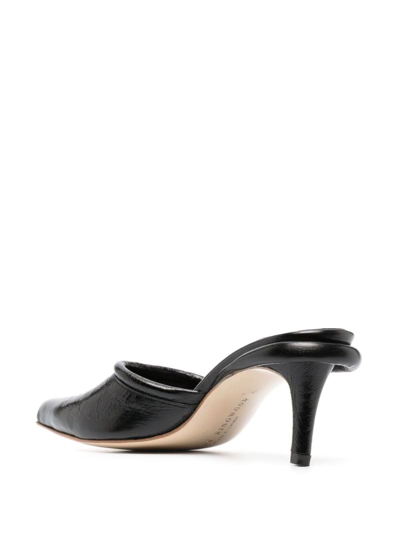 Black Serene 70 Leather Pumps