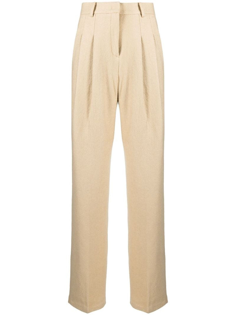 Neutral Layton Straight-leg Trousers