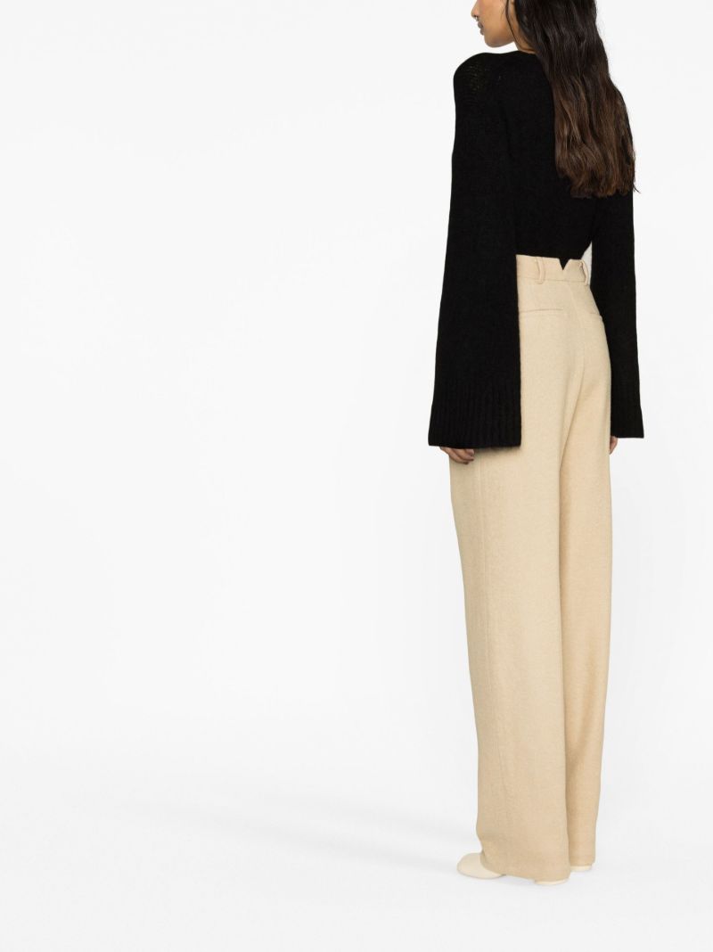 Neutral Layton Straight-leg Trousers