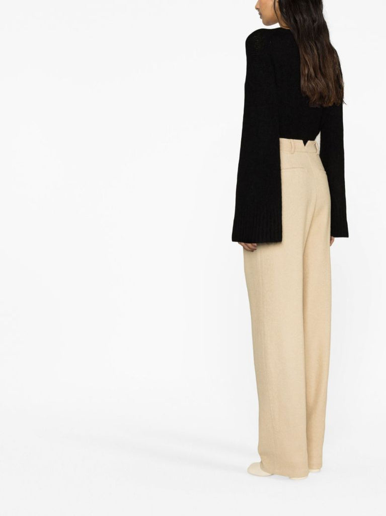 Neutral Layton Straight-leg Trousers
