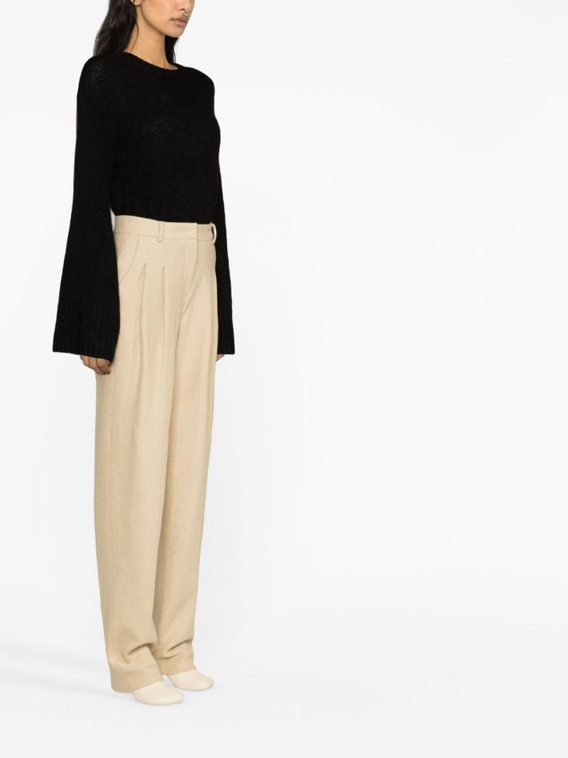 Neutral Layton Straight-leg Trousers