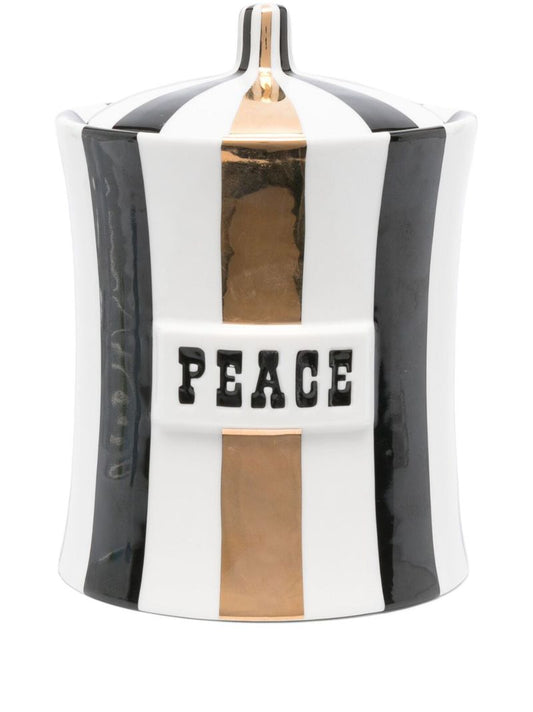 White Vice Peace Striped Canister