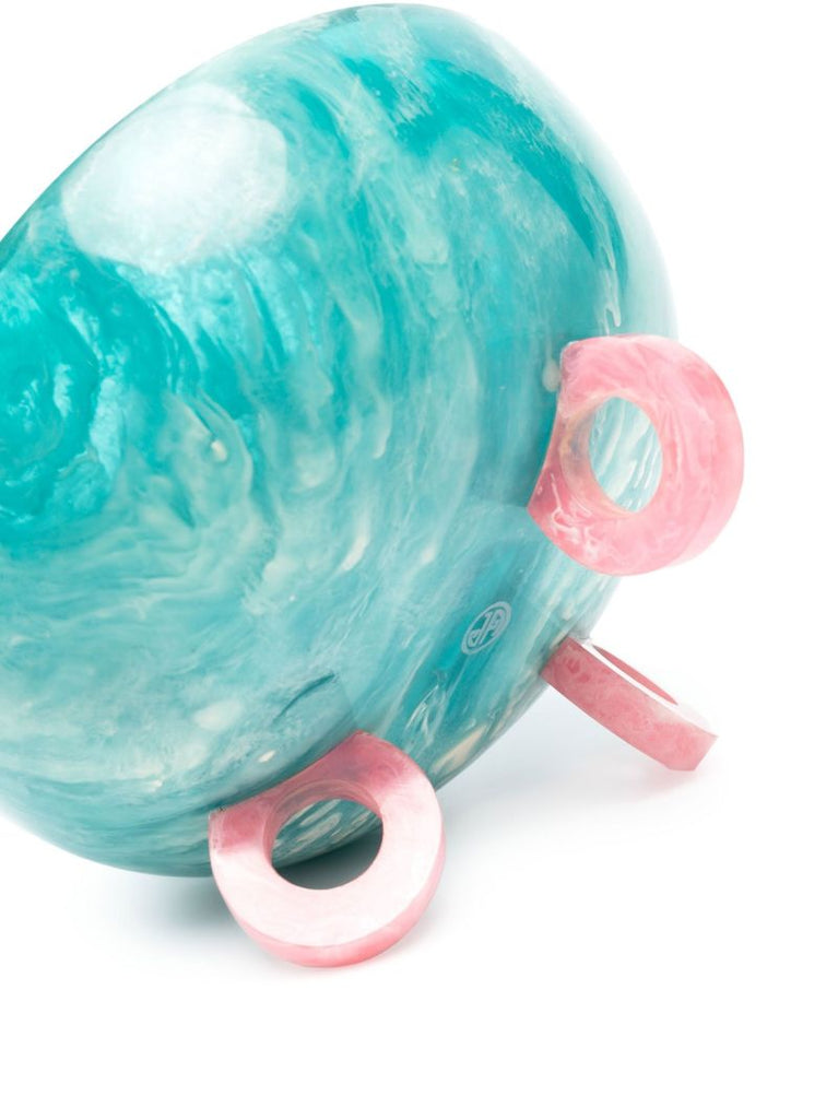 Blue Mustique Disk Bowl