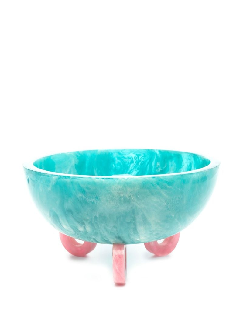 Blue Mustique Disk Bowl