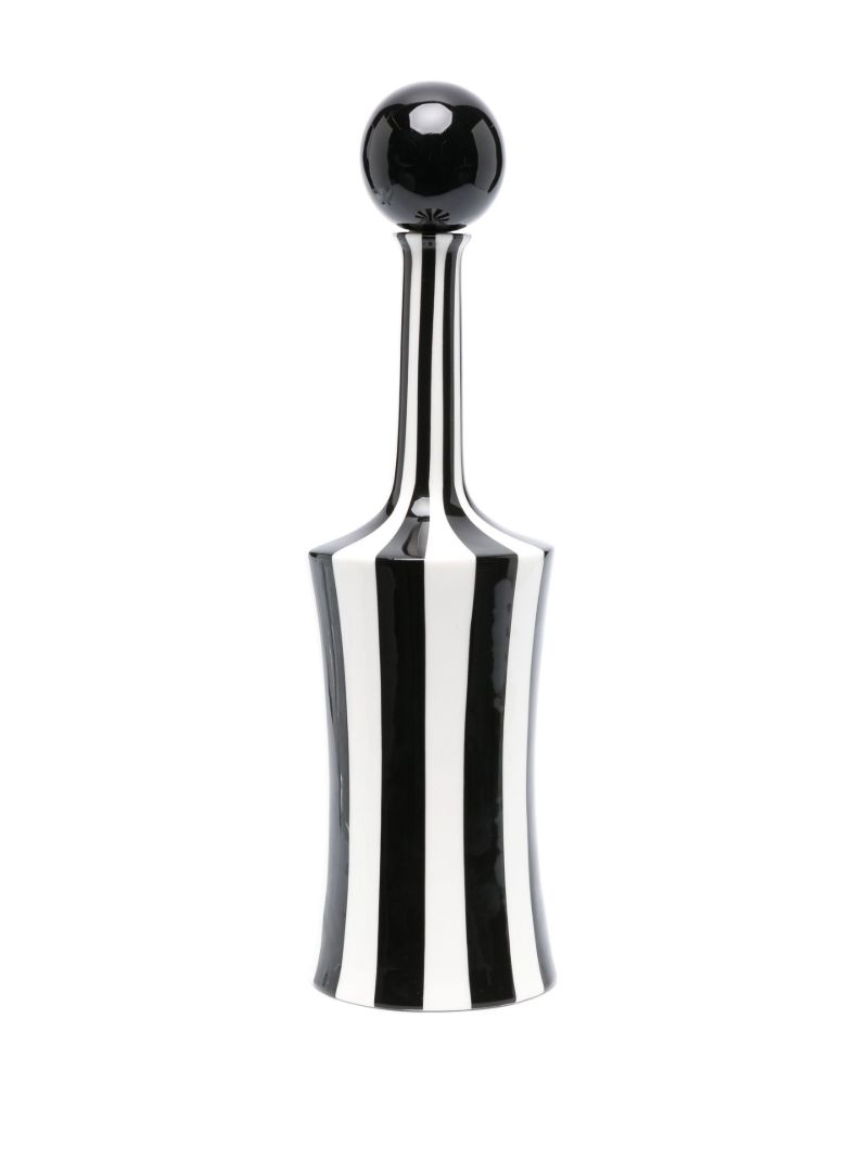 Black Vice Vodka Striped Decanter