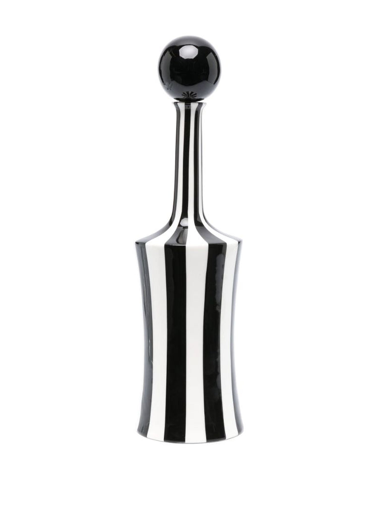 Black Vice Vodka Striped Decanter