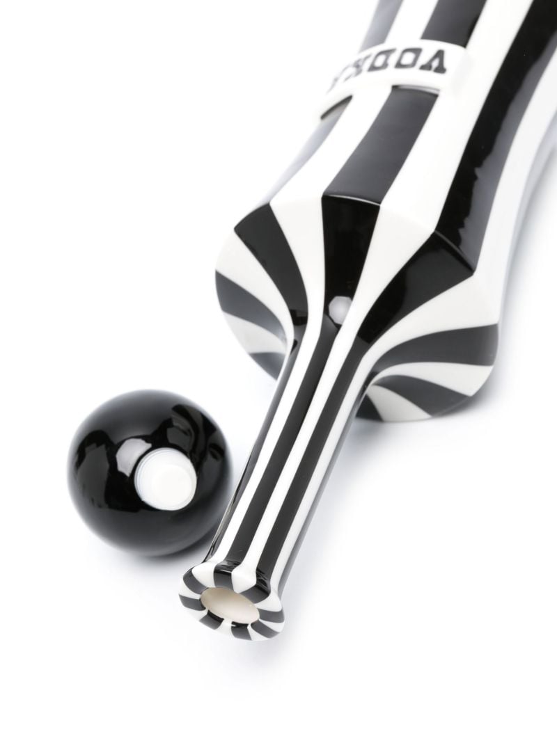 Black Vice Vodka Striped Decanter