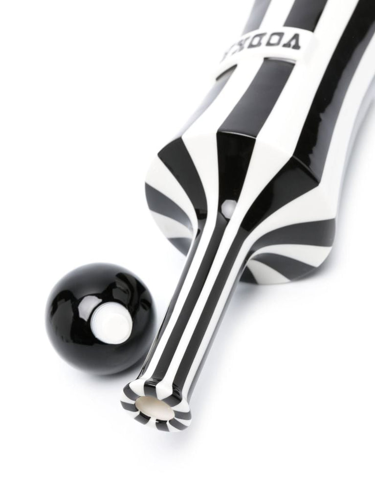Black Vice Vodka Striped Decanter
