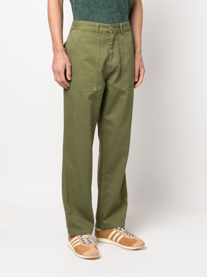 Green Groundsman Straight-leg Trousers