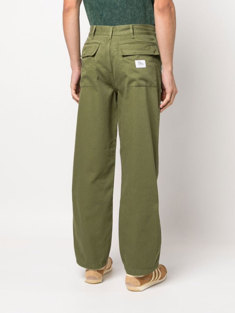 Green Groundsman Straight-leg Trousers