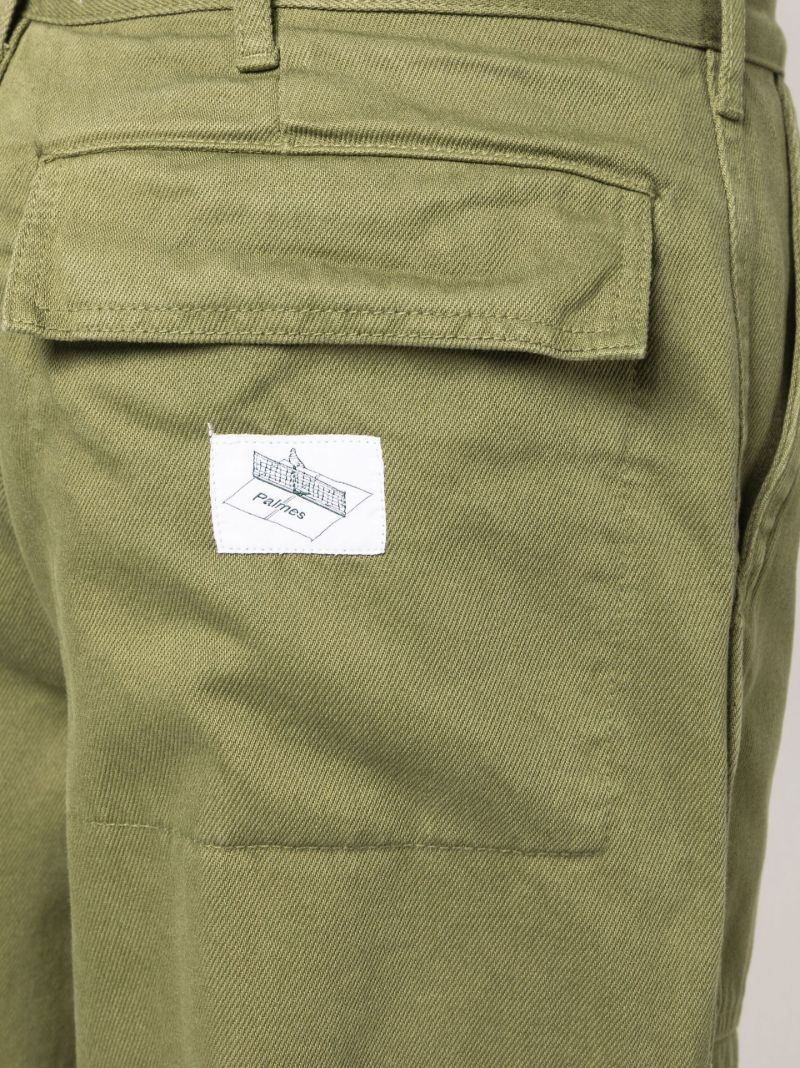 Green Groundsman Straight-leg Trousers