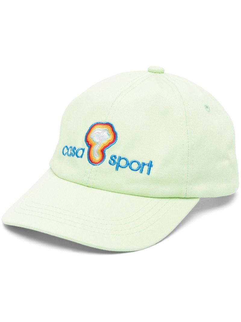 Green Mind Vibrations Cotton Baseball Cap