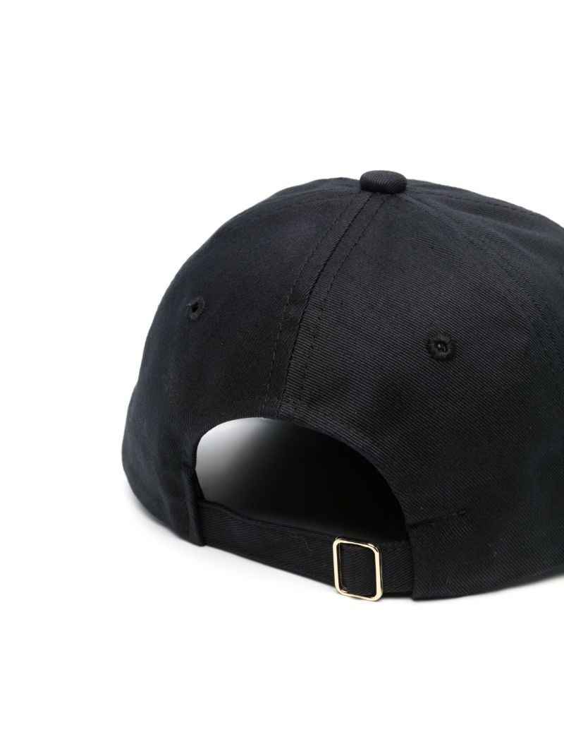 Black Rainbow Logo Cotton Cap