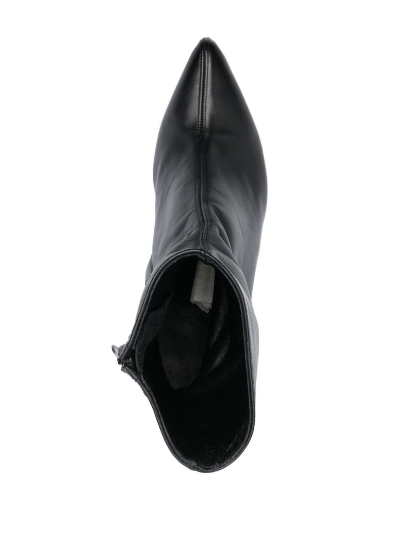 Black Closer 110 Leather Ankle Boots