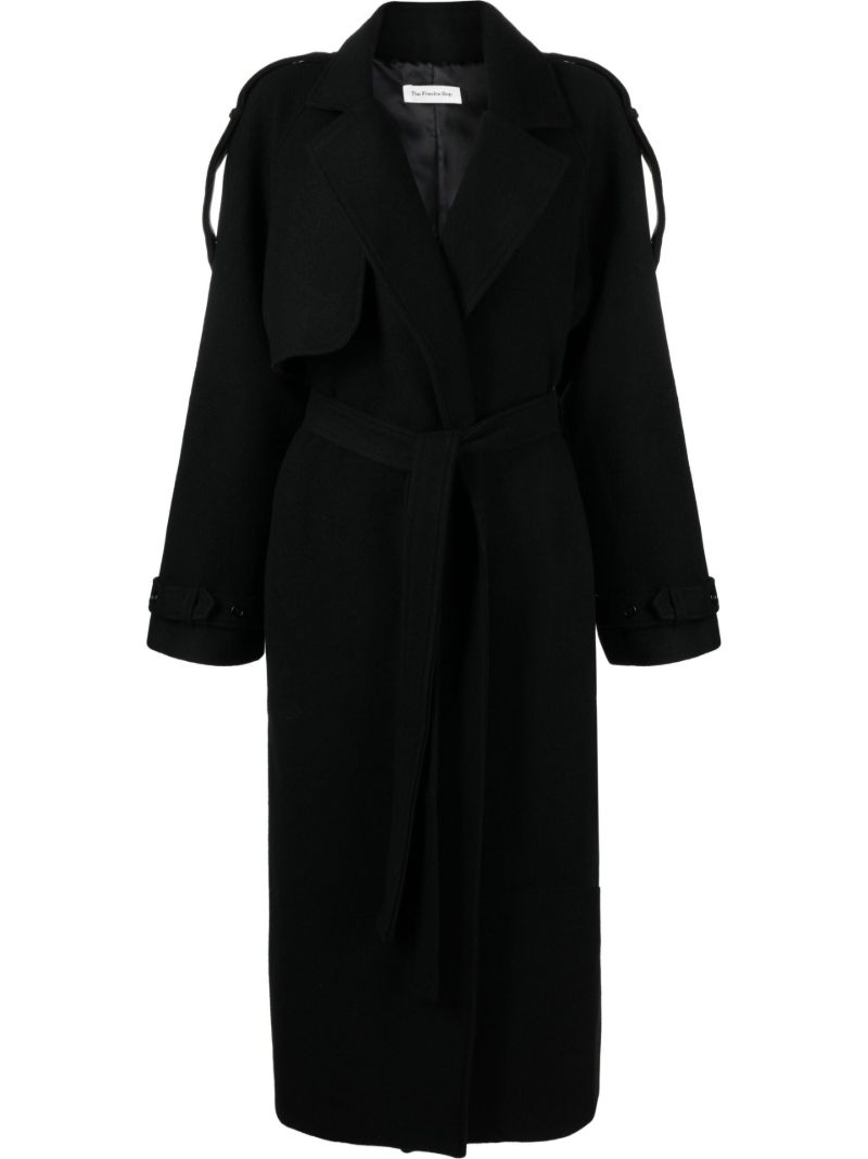 Black Suzanne Trench Coat