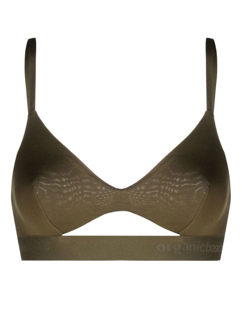 Green Tencel Lite Soft-cup Bra
