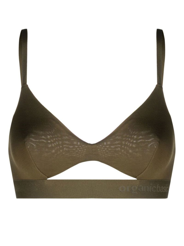 Green Tencel Lite Soft-cup Bra