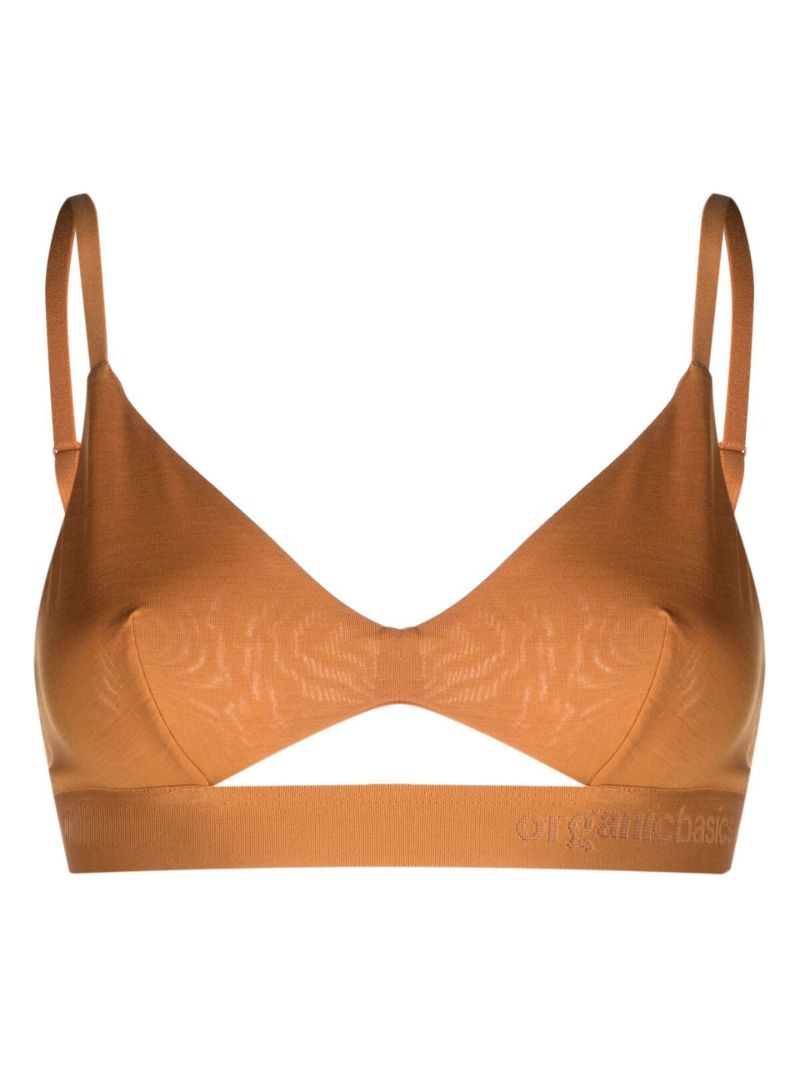 Orange Tencel Lite Soft-cup Bra